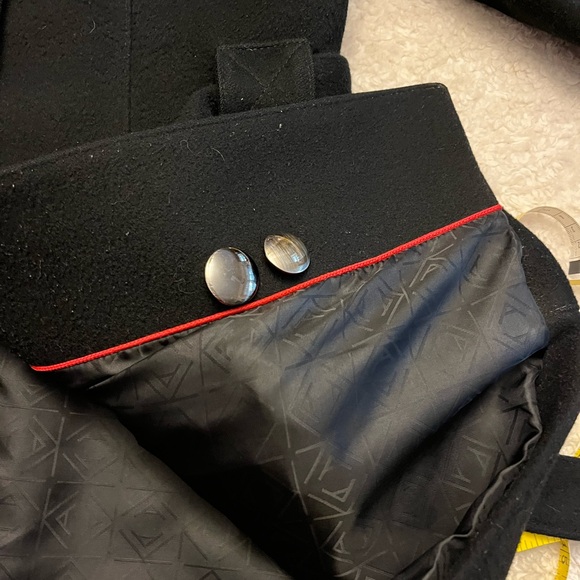 Anne Klein Wool Pea Coat - Picture 7 of 9